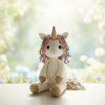 Kit Licorne Rainbow Amigurumi Crochet Debutant