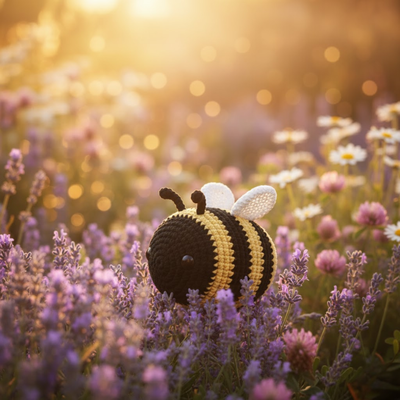Kit Abeille Buzz Amigurumi Crochet Debutant
