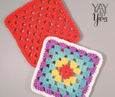 Patron Crochet Granny Square Parfait