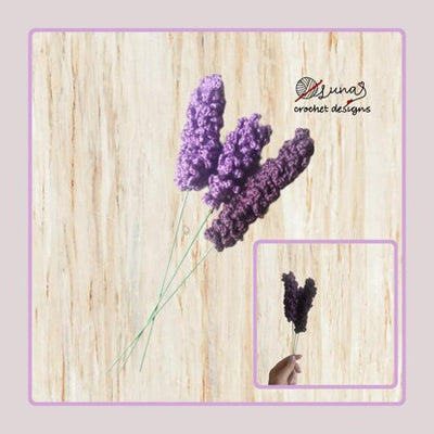 Patron Crochet Plante Lavande Gratuit