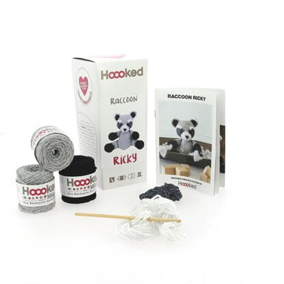 Kit raton laveur Ricky amigurumi crochet